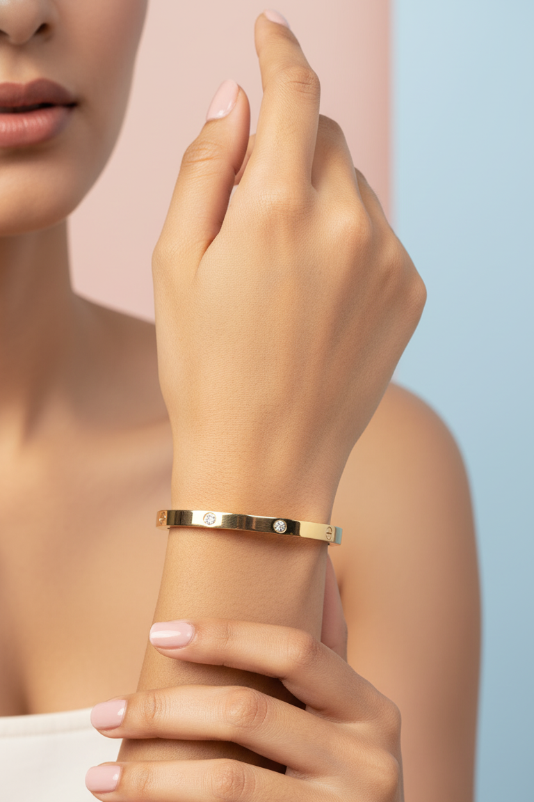 GL: Cartier Golden Love Bracelet (Anti-tarnish)