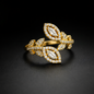Buy Valentine’s Day Ring Online | Golden Love Jewellery for Women