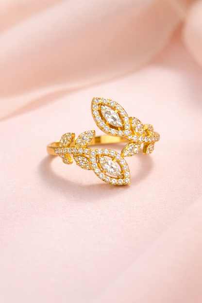 Buy Valentine’s Day Ring Online | Golden Love Jewellery for Women