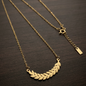 Aesthetic Leaf Necklace | Everyday jewellery | Sweet gift