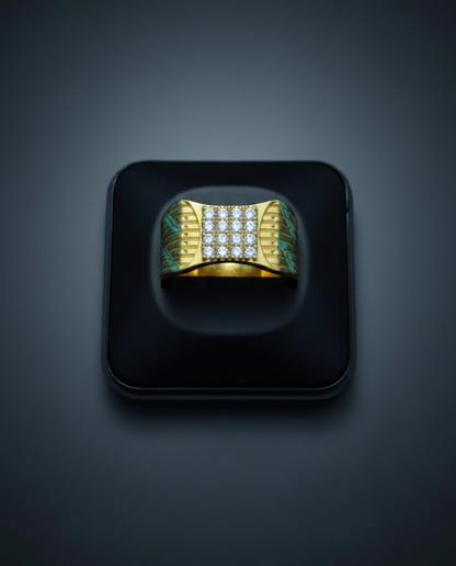 Golden Love: The Minimalist Promise Ring