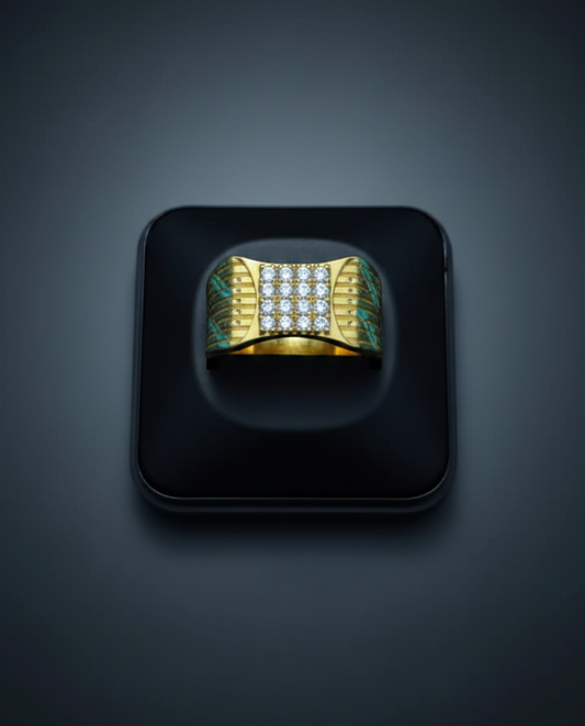 Golden Love: The Minimalist Promise Ring