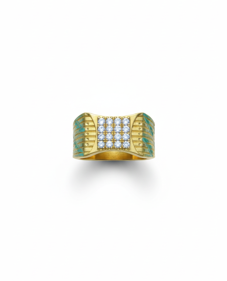 Golden Love: The Minimalist Promise Ring