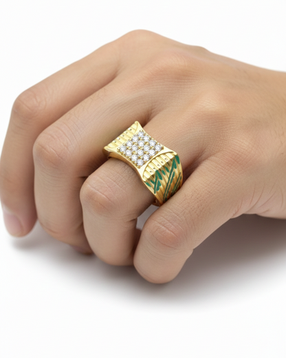 Golden Love: The Minimalist Promise Ring