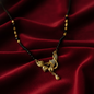 GL: Modern Gold-Plated Mangal Sutra Pendant for Women