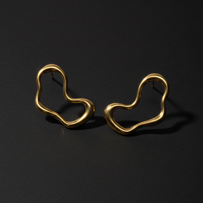 GL: Heart lock Earrings for her