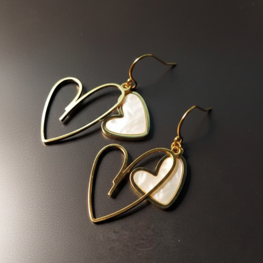 GL: Anti-Tarnish Love Drop ear-ring