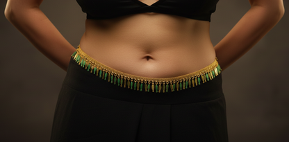 GL: Luxury Gold Plated Waist Chain For Honeymoon Gift