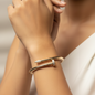 Golden Love: Cartier Inspired Nail Head Bracelet | Iconic bracelet