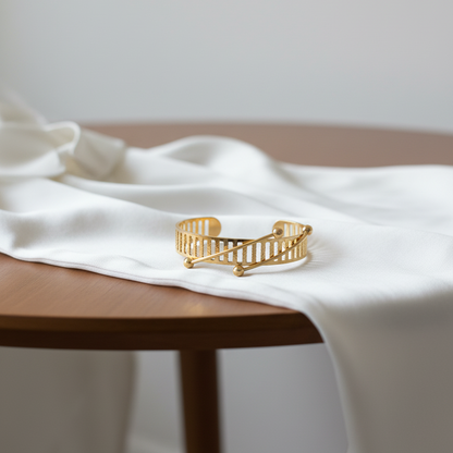 GL: Anti-Tarnish Cuff Bracelet - Girls Bracelet