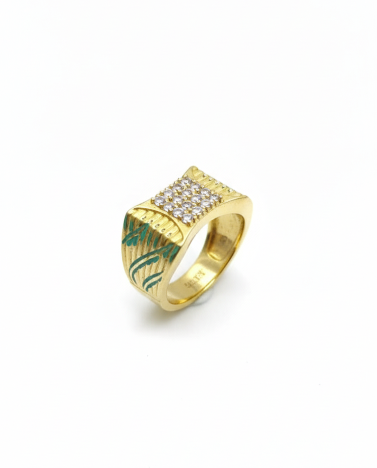Golden Love: The Minimalist Promise Ring