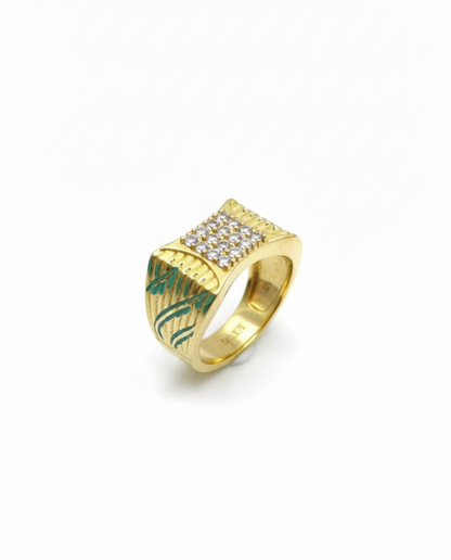 Golden Love: The Minimalist Promise Ring